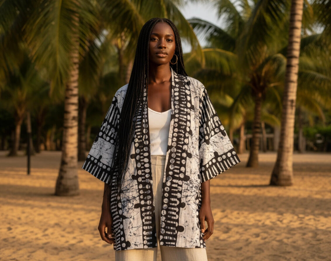 AI Fashion Visual Mock Up for Shams House